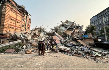 Nach einem Erdbeben der Stufe 7,7 sind Myanmar und Thailand auf internationale Hilfe angewiesen